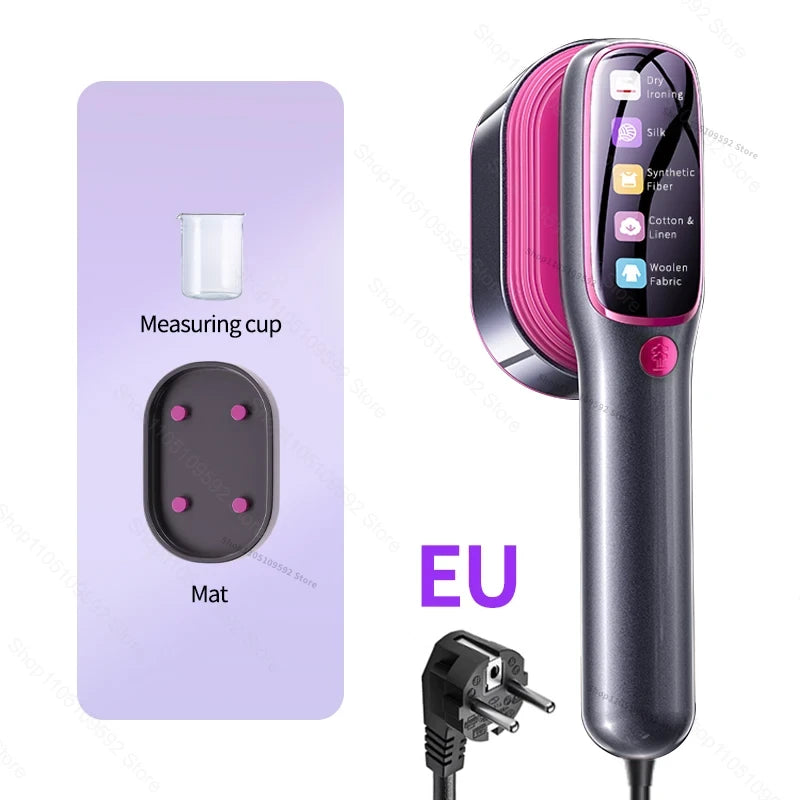 Handheld Steam Iron Garment Steamer – Wrinkle-Free in Seconds