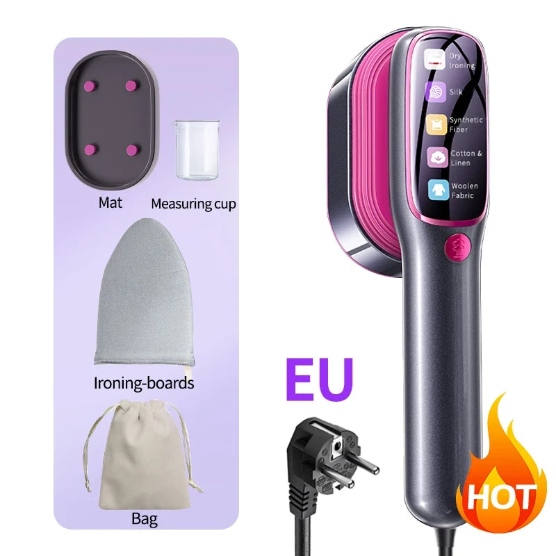 Handheld Steam Iron Garment Steamer – Wrinkle-Free in Seconds